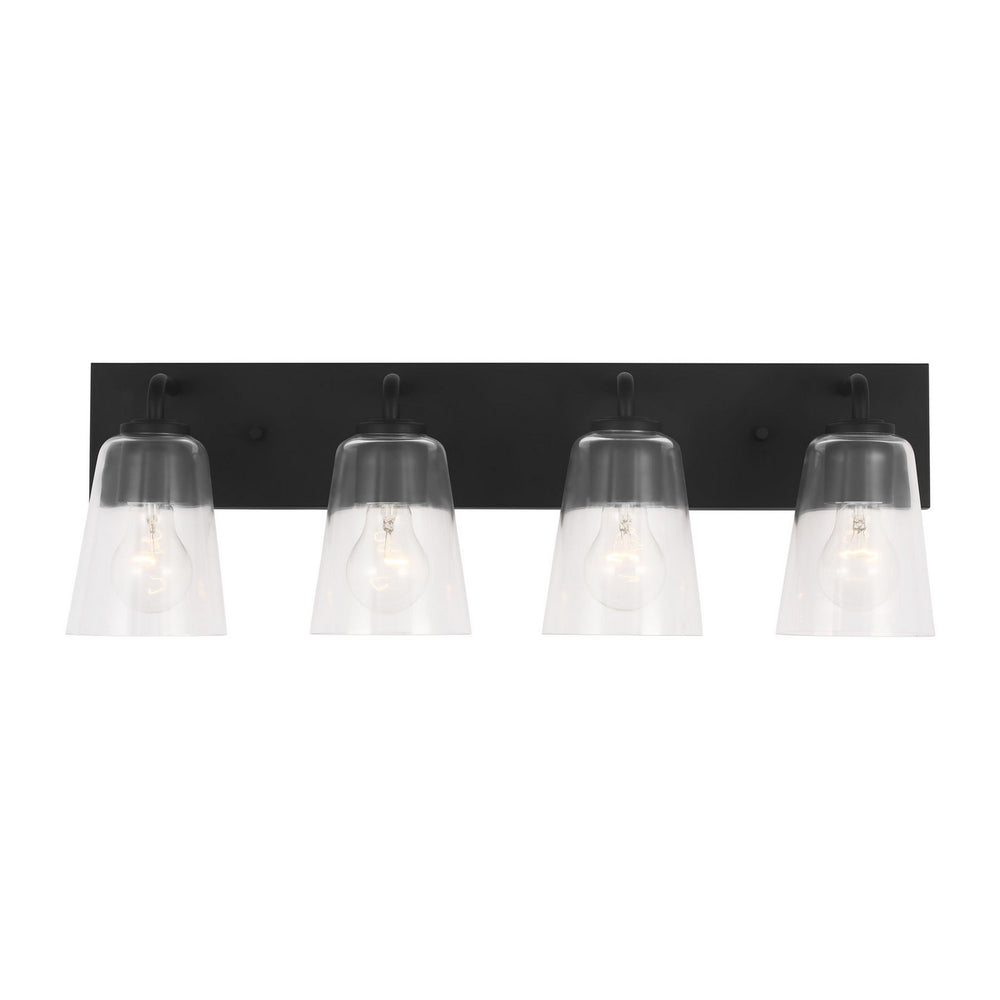 Generation Lighting Canada - Vanity - Miles - Midnight Black- Union Lighting Luminaires Decor