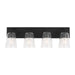 Generation Lighting Canada - Vanity - Miles - Midnight Black- Union Lighting Luminaires Decor