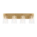 Generation Lighting Canada - Vanity - Miles - Satin Brass- Union Lighting Luminaires Decor