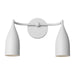 Generation Lighting Canada - Two Light Vanity - Maya - Matte White- Union Lighting Luminaires Decor