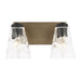 Generation Lighting Canada - Vanity - Dunton - Midnight Black- Union Lighting Luminaires Decor