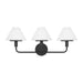 Generation Lighting Canada - Wall Sconce - Mendota - Midnight Black- Union Lighting Luminaires Decor