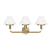 Generation Lighting Canada - Wall Sconce - Mendota - Satin Brass- Union Lighting Luminaires Decor