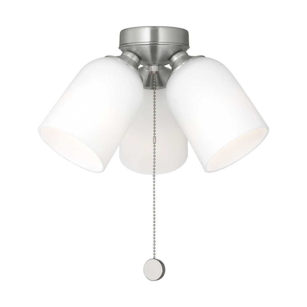 Generation Lighting Canada - Fan Light Kit - Emile - Brushed Nickel- Union Lighting Luminaires Decor