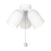 Generation Lighting Canada - Fan Light Kit - Emile - Matte White- Union Lighting Luminaires Decor