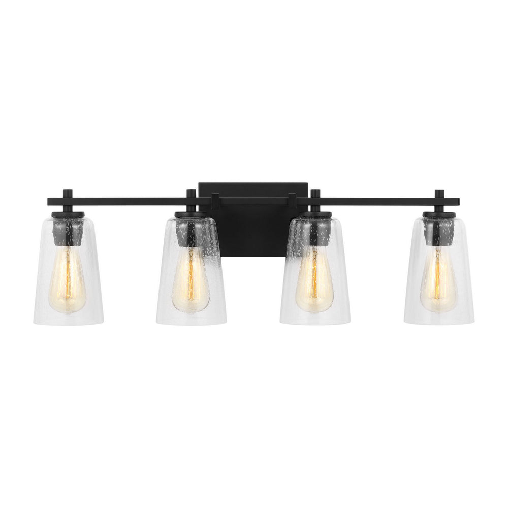 Visual Comfort Studio Canada - Four Light Vanity - Mercer - Midnight Black- Union Lighting Luminaires Decor