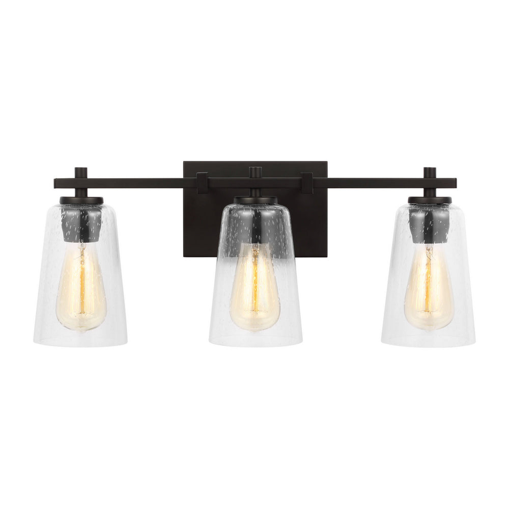 Visual Comfort Studio Canada - Three Light Vanity - Mercer - Midnight Black- Union Lighting Luminaires Decor