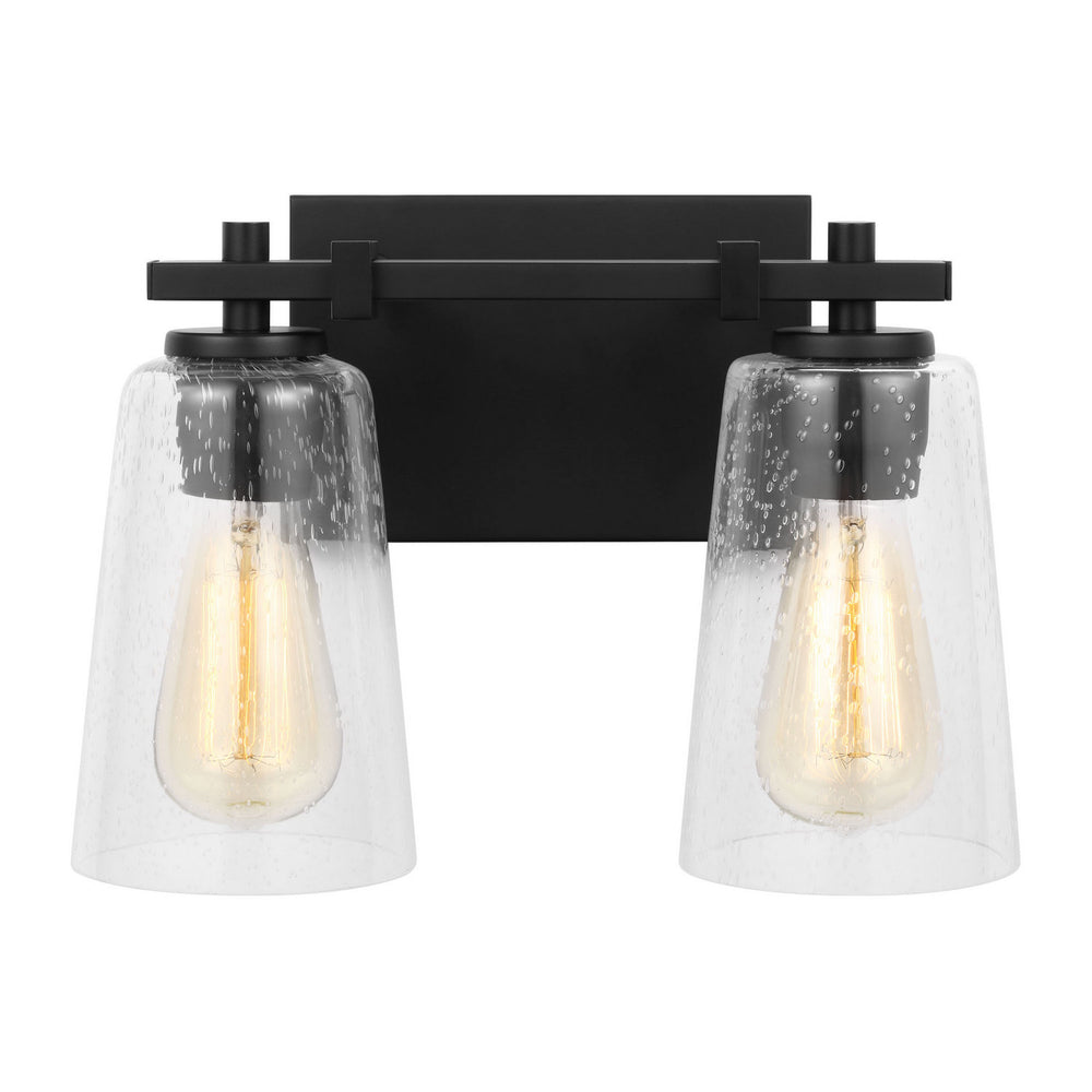Visual Comfort Studio Canada - Two Light Vanity - Mercer - Midnight Black- Union Lighting Luminaires Decor