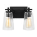 Visual Comfort Studio Canada - Two Light Vanity - Mercer - Midnight Black- Union Lighting Luminaires Decor