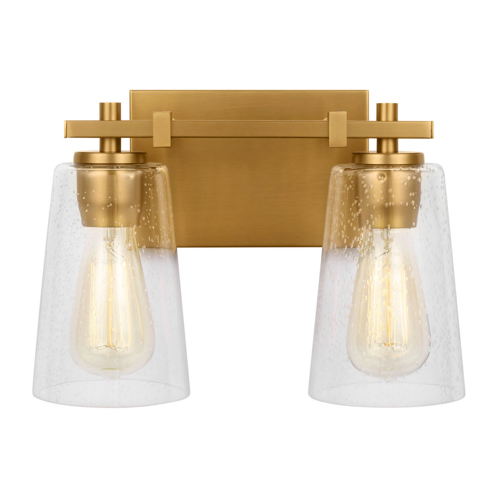 Visual Comfort Studio Canada - Two Light Vanity - Mercer - Burnished Brass- Union Lighting Luminaires Decor