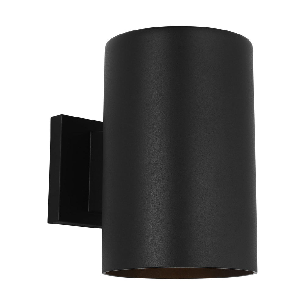 Visual Comfort Studio Canada - One Light Wall Lantern - Outdoor Cylinders - Textured Black- Union Lighting Luminaires Decor