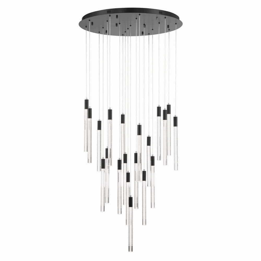 Artcraft Canada - LED Chandelier - Celine - Brass- Union Lighting Luminaires Decor