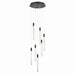 Artcraft Canada - LED Chandelier - Celine - Black- Union Lighting Luminaires Decor