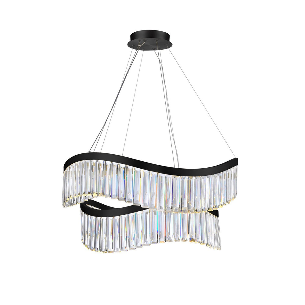 Artcraft Canada - LED Chandelier - Jules - Black- Union Lighting Luminaires Decor