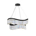 Artcraft Canada - LED Chandelier - Jules - Black- Union Lighting Luminaires Decor