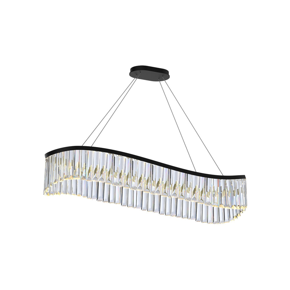 Artcraft Canada - LED Island Pendant - Jules - Black- Union Lighting Luminaires Decor