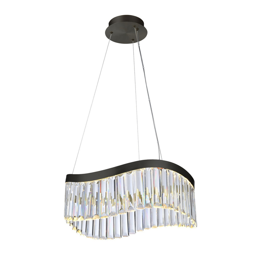 Artcraft Canada - LED Chandelier - Jules - Black- Union Lighting Luminaires Decor