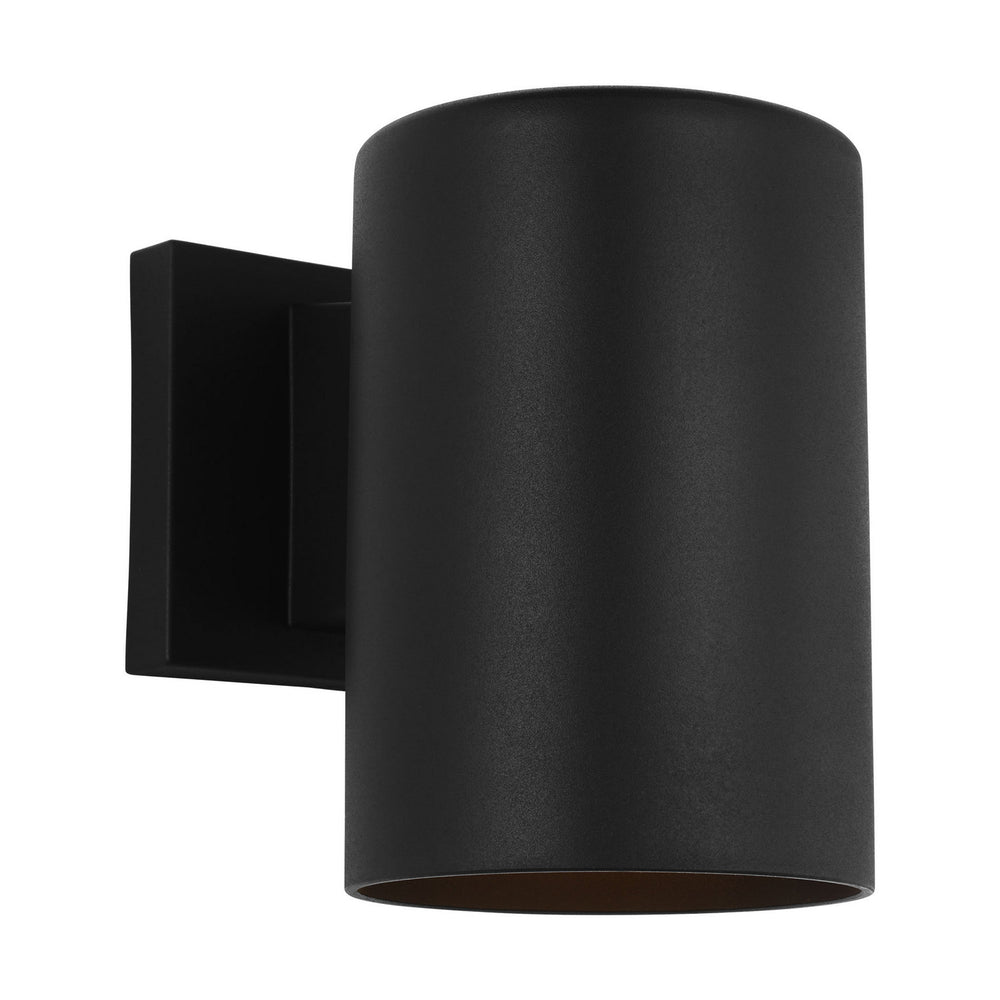 Visual Comfort Studio Canada - Two Light Wall Lantern - Outdoor Cylinders - Textured Black- Union Lighting Luminaires Decor