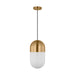 Visual Comfort Studio Canada - One Light Pendant - Foster - Satin Brass- Union Lighting Luminaires Decor