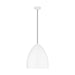 Visual Comfort Studio Canada - One Light Pendant - Huron - Matte White- Union Lighting Luminaires Decor