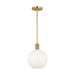 Visual Comfort Studio Canada - One Light Pendant - Colewood - Satin Brass- Union Lighting Luminaires Decor