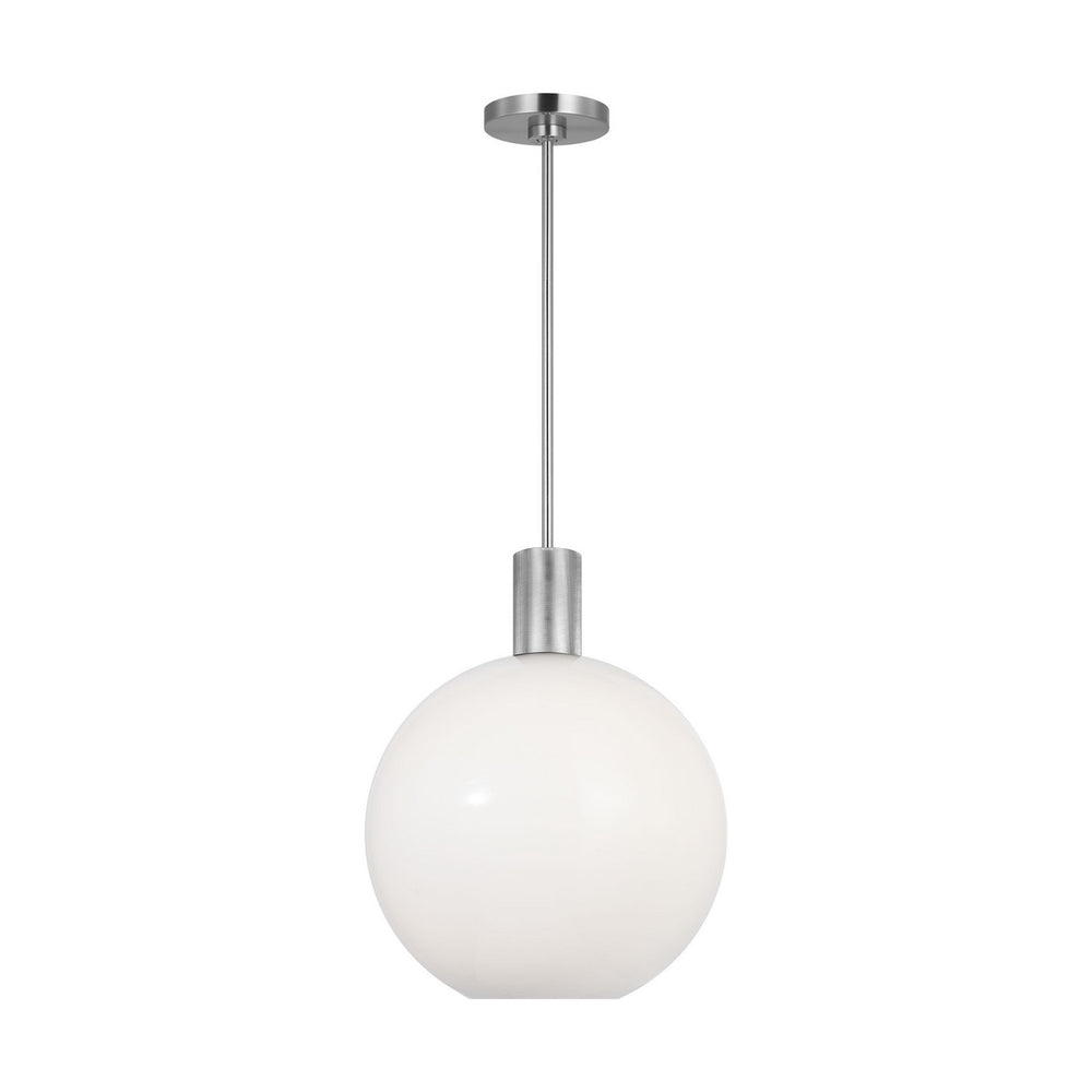 Visual Comfort Studio Canada - One Light Pendant - Colewood - Brushed Nickel- Union Lighting Luminaires Decor