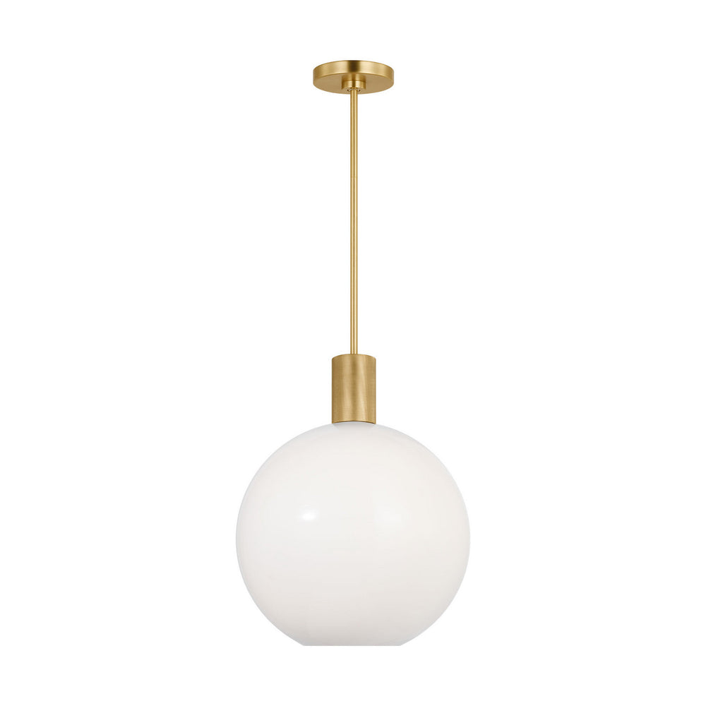 Visual Comfort Studio Canada - One Light Pendant - Colewood - Satin Brass- Union Lighting Luminaires Decor
