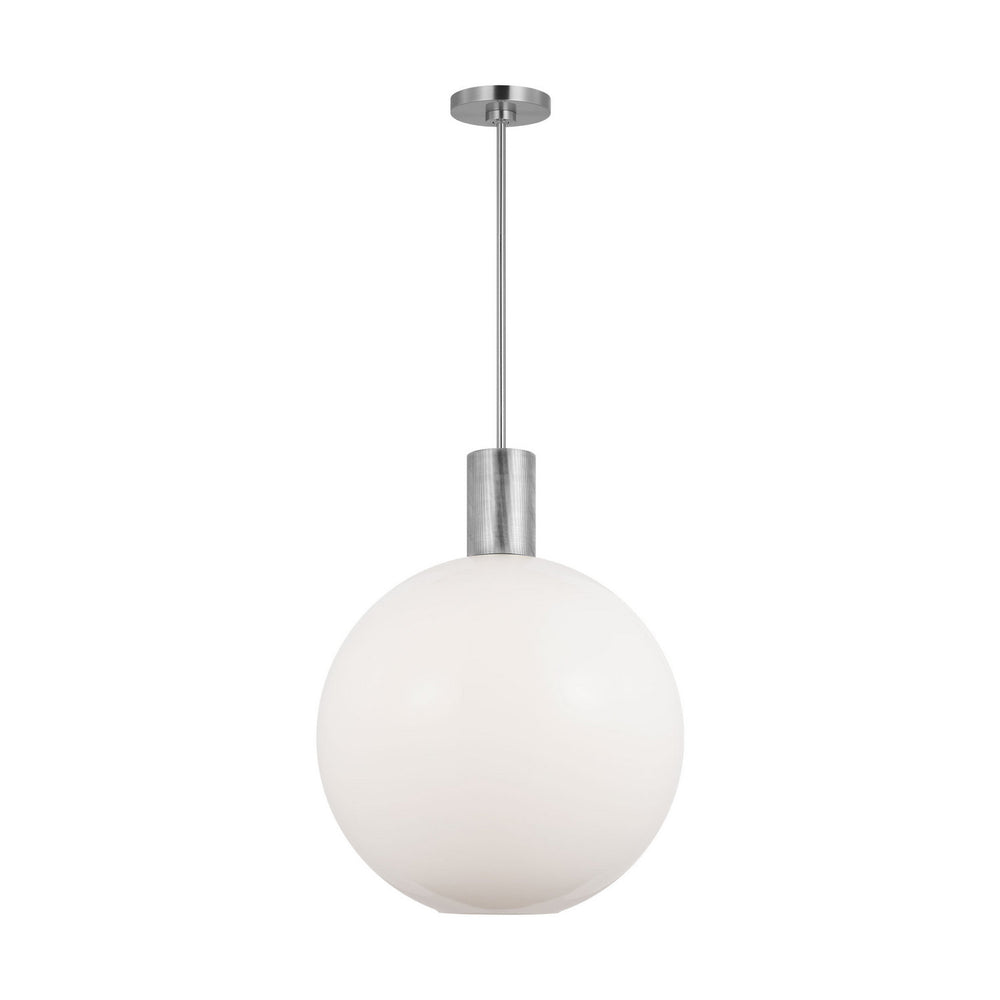 Visual Comfort Studio Canada - One Light Pendant - Colewood - Brushed Nickel- Union Lighting Luminaires Decor