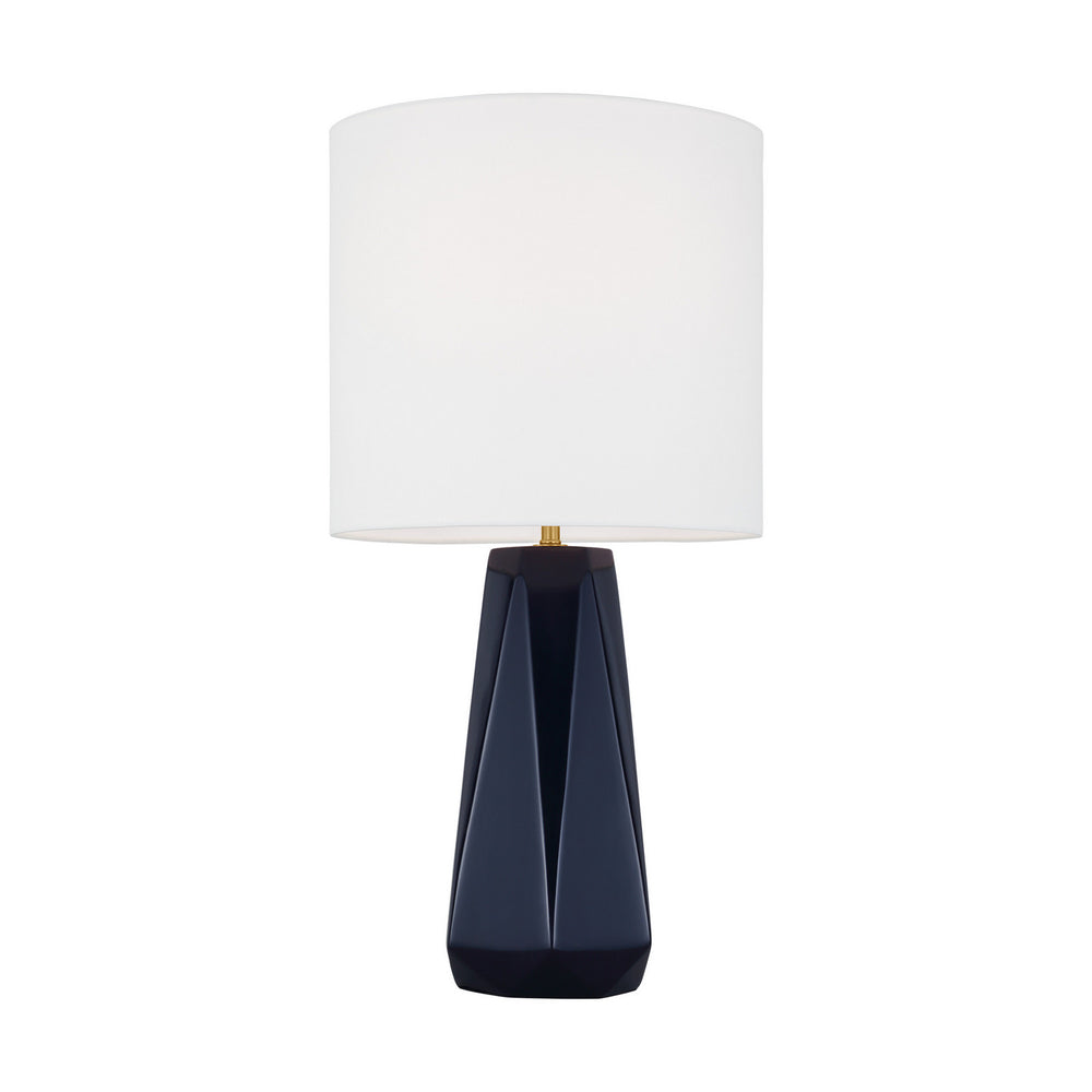 Visual Comfort Studio Canada - One Light Table Lamp - Moresby - Gloss Navy- Union Lighting Luminaires Decor