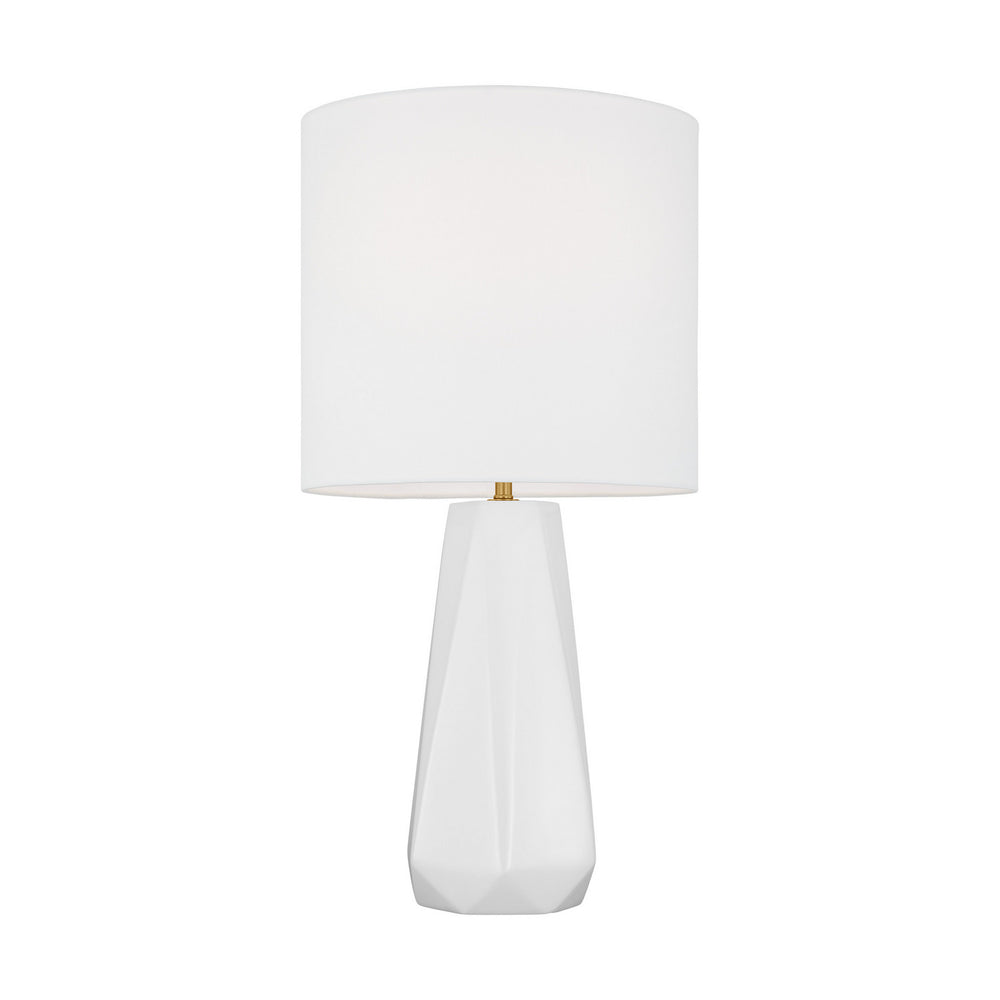 Visual Comfort Studio Canada - One Light Table Lamp - Moresby - Gloss White- Union Lighting Luminaires Decor