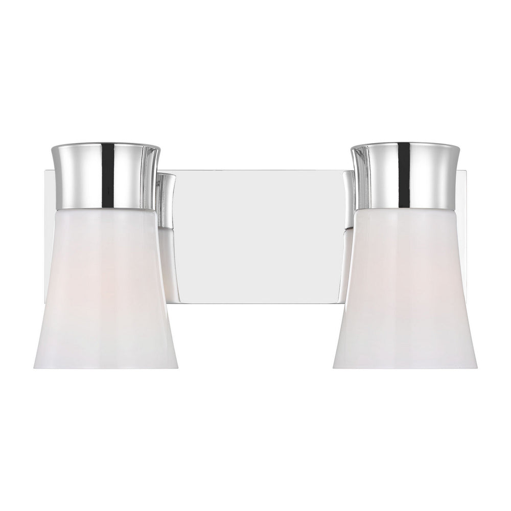 Visual Comfort Studio Canada - Two Light Vanity - Roy - Chrome- Union Lighting Luminaires Decor