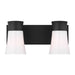 Visual Comfort Studio Canada - Two Light Vanity - Roy - Midnight Black- Union Lighting Luminaires Decor