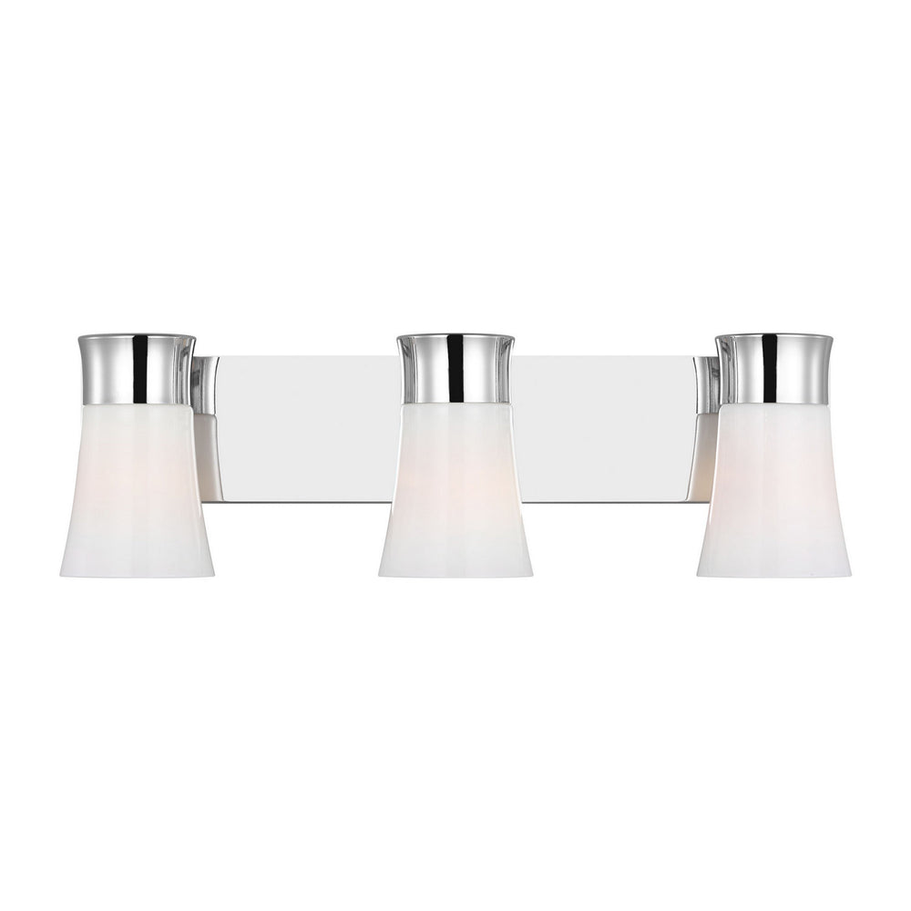 Visual Comfort Studio Canada - Three Light Vanity - Roy - Chrome- Union Lighting Luminaires Decor