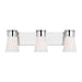 Visual Comfort Studio Canada - Three Light Vanity - Roy - Chrome- Union Lighting Luminaires Decor