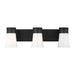 Visual Comfort Studio Canada - Three Light Vanity - Roy - Midnight Black- Union Lighting Luminaires Decor