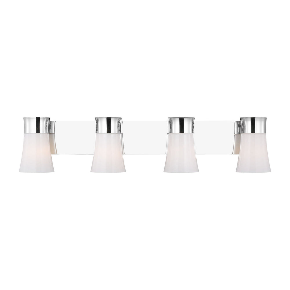 Visual Comfort Studio Canada - Four Light Vanity - Roy - Chrome- Union Lighting Luminaires Decor