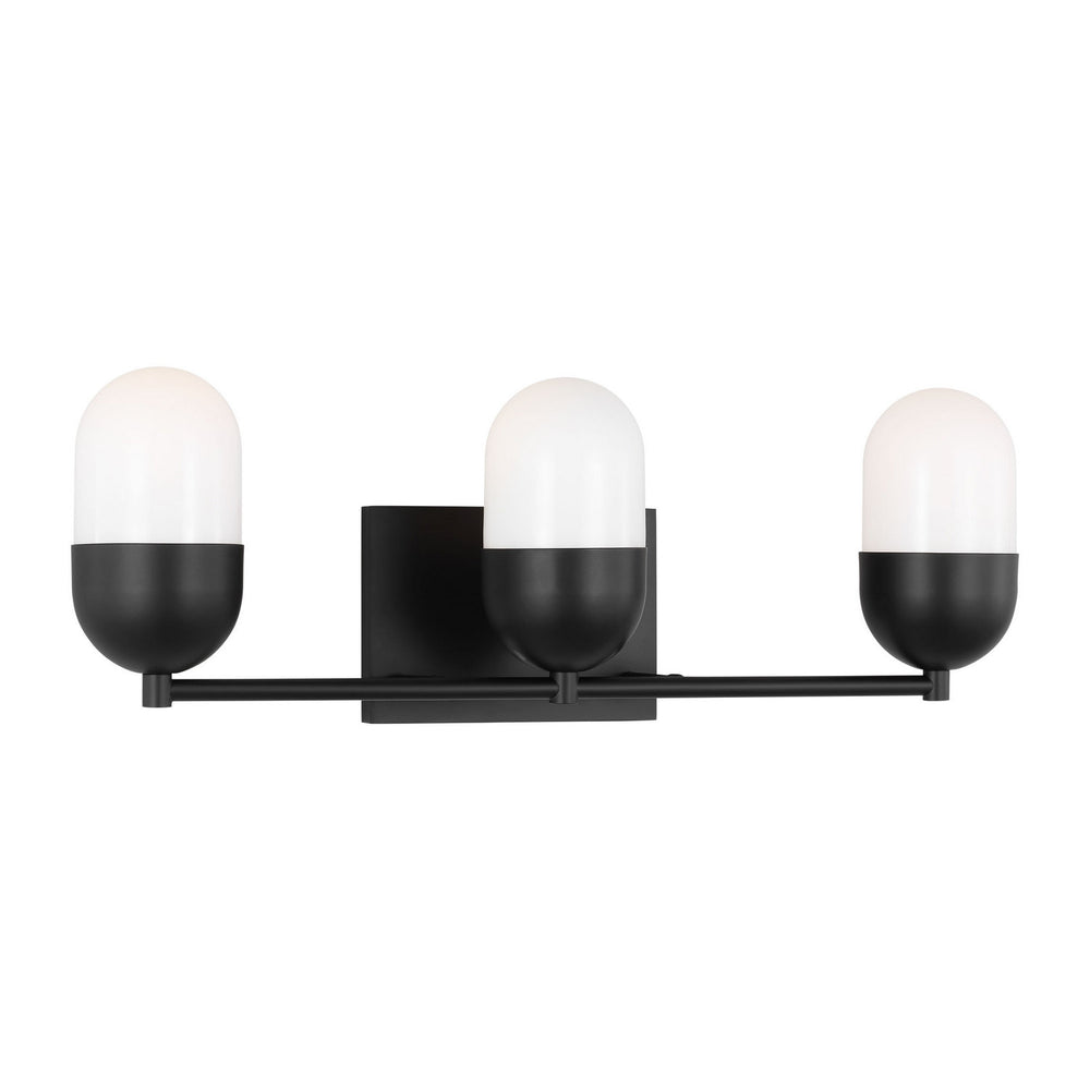 Visual Comfort Studio Canada - Three Light Vanity - Foster - Midnight Black- Union Lighting Luminaires Decor