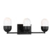 Visual Comfort Studio Canada - Three Light Vanity - Foster - Midnight Black- Union Lighting Luminaires Decor
