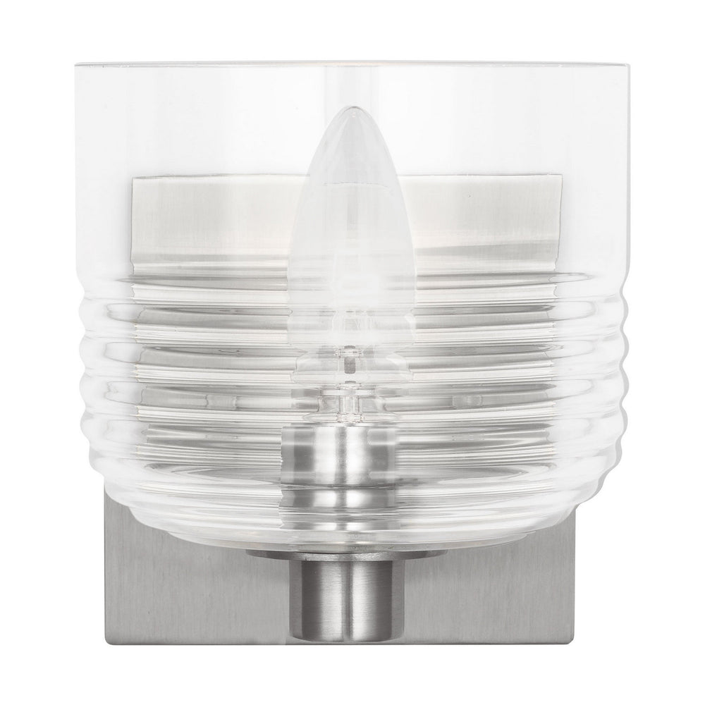 Visual Comfort Studio Canada - One Light Wall Sconce - Lochdale - Brushed Nickel- Union Lighting Luminaires Decor