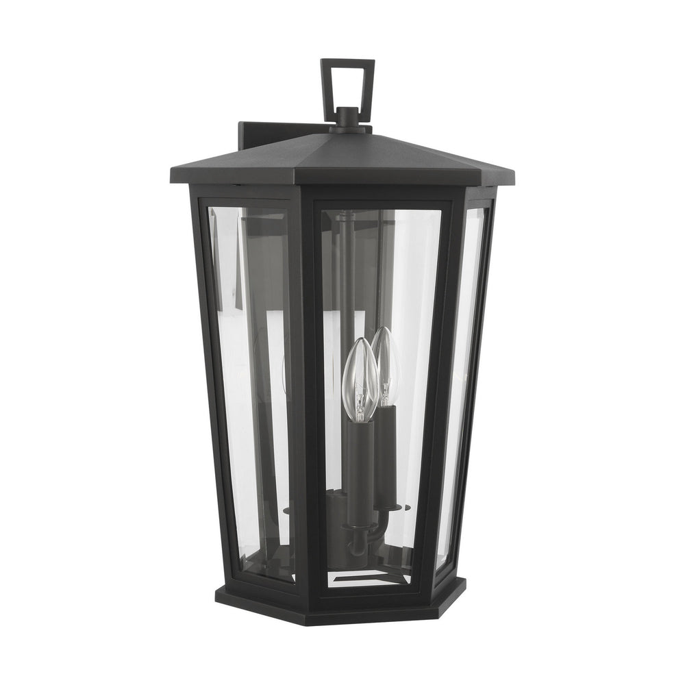 Visual Comfort Studio Canada - Three Light Wall Lantern - Witley - Textured Black- Union Lighting Luminaires Decor