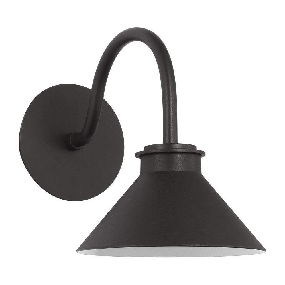 Visual Comfort Studio Canada - LED Wall Lantern - Modern Barn Light - Textured Black- Union Lighting Luminaires Decor