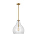 Visual Comfort Studio Canada - One Light Pendant - Zola - Satin Brass- Union Lighting Luminaires Decor