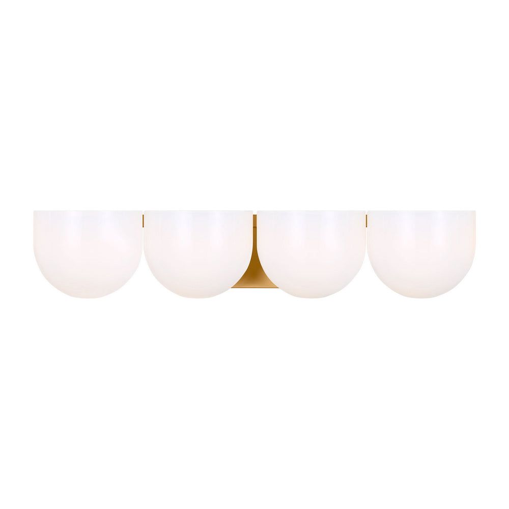 Visual Comfort Studio Canada - Four Light Vanity - Cheverny - Burnished Brass- Union Lighting Luminaires Decor