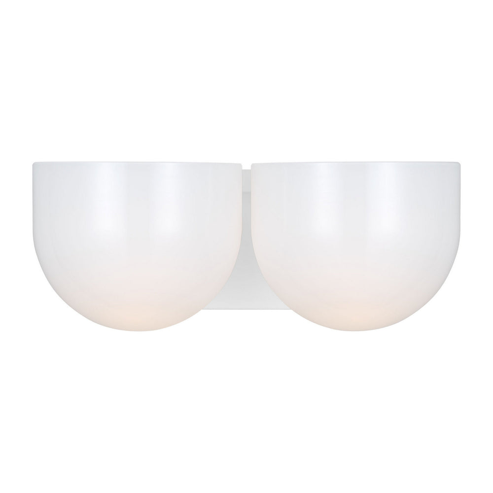 Visual Comfort Studio Canada - Two Light Vanity - Cheverny - Matte White- Union Lighting Luminaires Decor