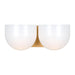 Visual Comfort Studio Canada - Two Light Vanity - Cheverny - Burnished Brass- Union Lighting Luminaires Decor