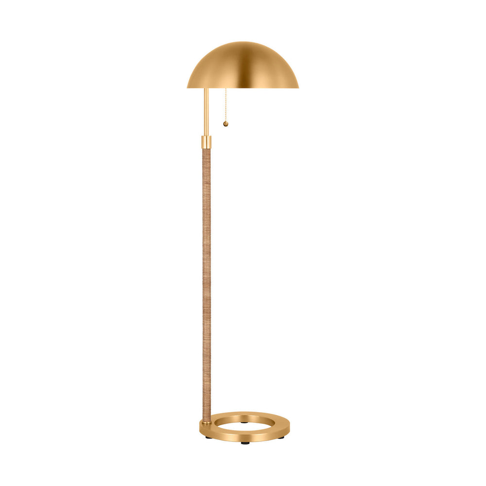 Visual Comfort Studio Canada - One Light Floor Lamp - Balleroy - Burnished Brass- Union Lighting Luminaires Decor