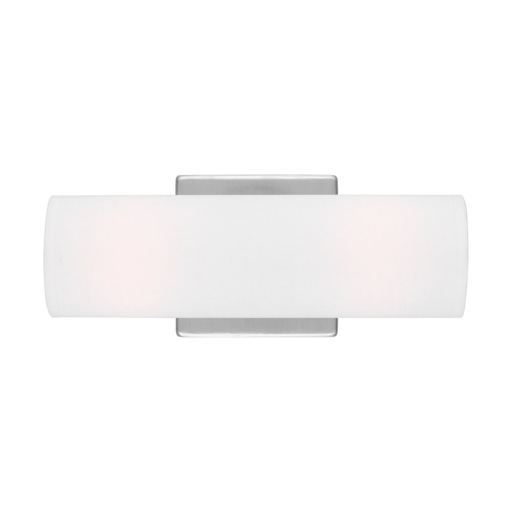 Visual Comfort Studio Canada - Two Light Wall Sconce - Capalino - Brushed Steel- Union Lighting Luminaires Decor