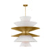 Visual Comfort Studio Canada - 16 Light Pendant - Chambord - Gild- Union Lighting Luminaires Decor