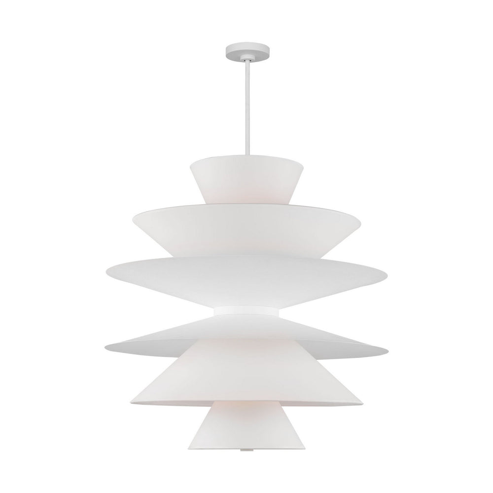 Visual Comfort Studio Canada - 16 Light Pendant - Chambord - Cast Plaster- Union Lighting Luminaires Decor
