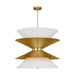 Visual Comfort Studio Canada - 12 Light Pendant - Chambord - Gild- Union Lighting Luminaires Decor